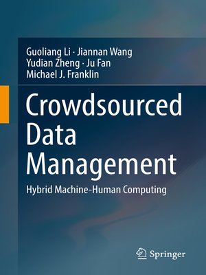 cover image of Crowdsourced Data Management